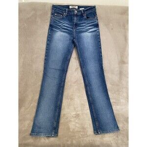 Paris Blues Women's Straight Leg Jeans - Blue